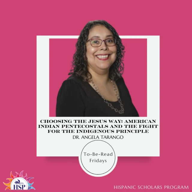 We are closing this round on TBR Fridays on Indigeneity with Choosing the Jesus Way by Dr. Angela Tarango.⁠
⁠
Dr. Tarango, who has been part of the HSP faculty, currently teaches at Trinity University in San Antonio. Her next book project is an ethnohistory of San Antonio's La Trinidad United Methodist Church, one of the last large Mexican-American Methodist churches in the region, and how religion, race, and the borderlands have shaped Latino Mainline Protestantism