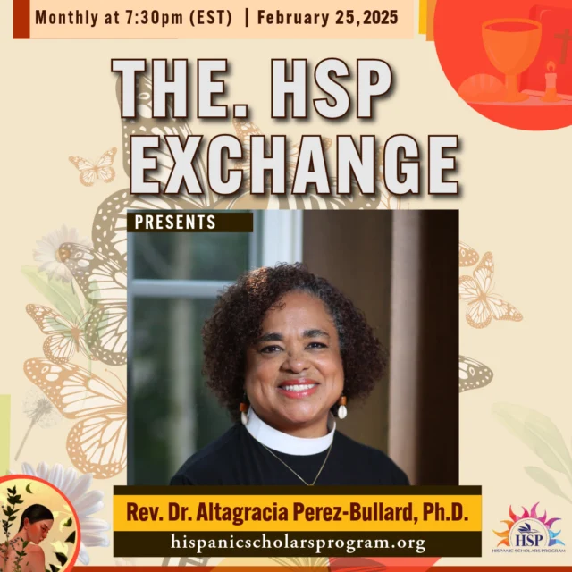 Mark your calendars for February's Exchange. This month, Rev. Dr. Altagracia Perez-Bullard will join Dr. Daisy L. Machado to continue the conversations on Church and Latina Leadership.⁠
⁠
Go to the link in our bio to get your free ticket for this virtual event.