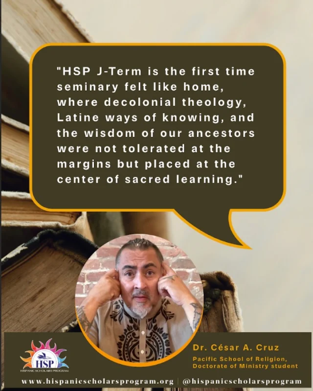 What can you expect when you take a with the HSP? This is what our alumnus, Dr. César A. Cruz, has to say about his time as a J-Term student!