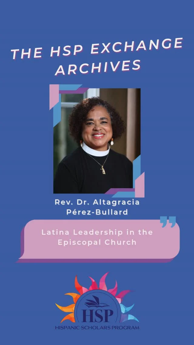 Has your calling led you to unexpected places? Head over to our YouTube (link in bio) to hear Rev. Dr. Altagracia Pérez-Bullard's surprising journey to becoming an Episcopal Priest!⁠
⁠
⁠
#queerchristian #lgbtq #episcopalchurch #church #queerlatina #HispanicScholars