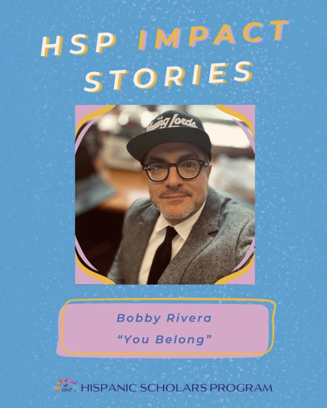 🌎HSP Impact Stories🌎⁠
⁠
This is Dr. Bobby Rivera, HSP faculty member and professor at St. John's University, NY. We invite you to watch Dr. Rivera's Impact Story video, "You Belong," through our website (link in bio) or our YouTube channel.⁠
⁠
⁠
⁠
#seminary #gradschool #latinophd #HispanicScholars⁠
⁠