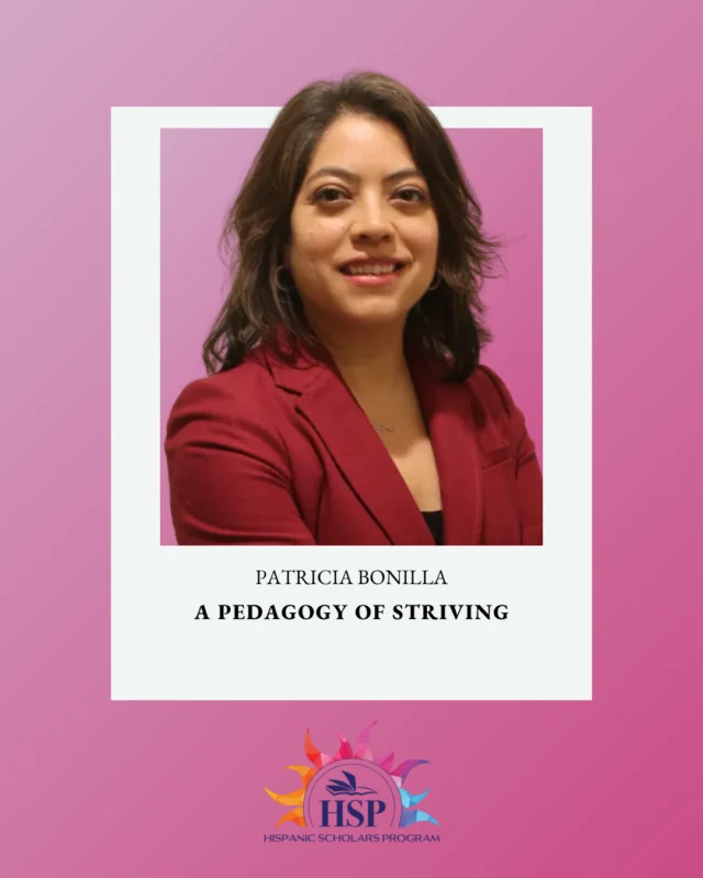 📖HSP TBR Fridays📖⁠
⁠
This season of To-Be-Read Fridays will focus on the amazing scholarship of our HSP faculty. Our recommendation this week is "A Pedagogy of Striving" by Patricia Bonilla.⁠
⁠
Dr. Bonilla taught the course "Educating for Liberation: Latina, Chicana, and Indigenous Feminist Perspectives" at the 2026 Summer Session!⁠
⁠
Dr. Patricia Bonilla is Assistant professor of Christian Education at Austin Presbyterian Theological Seminary and the national program director of the Hispanic Youth Leadership Academy (HYLA). Dr. Bonilla is an ordained United Methodist (UMC) deacon. ⁠
⁠
Link in our bio to read.⁠