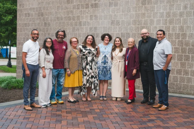 Pictured: The faculty for the 2026 Summer Session and HSP for Undergrads that make our classrooms possible alongside our Executive Director, Rev. Dr. Daisy L. Machado, at her last Summer Session. 💗