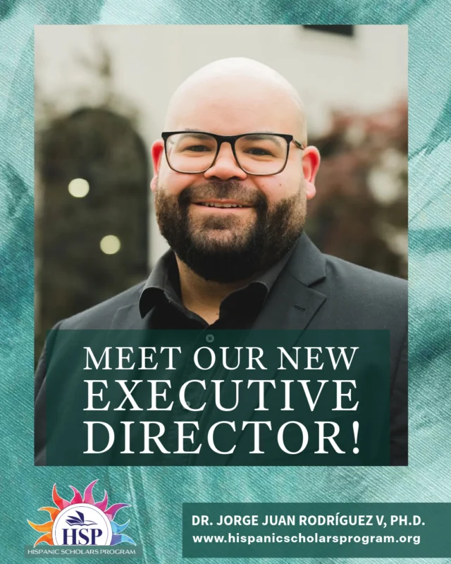 We are so excited for this new chapter of the HSP history under the leadership of Dr. Jorge Juan Rodríguez V! Please join us in gratitude for Dr. Rodríguez's dedication to the HSP for the last 12 years and in celebration for what he brings to this new role!