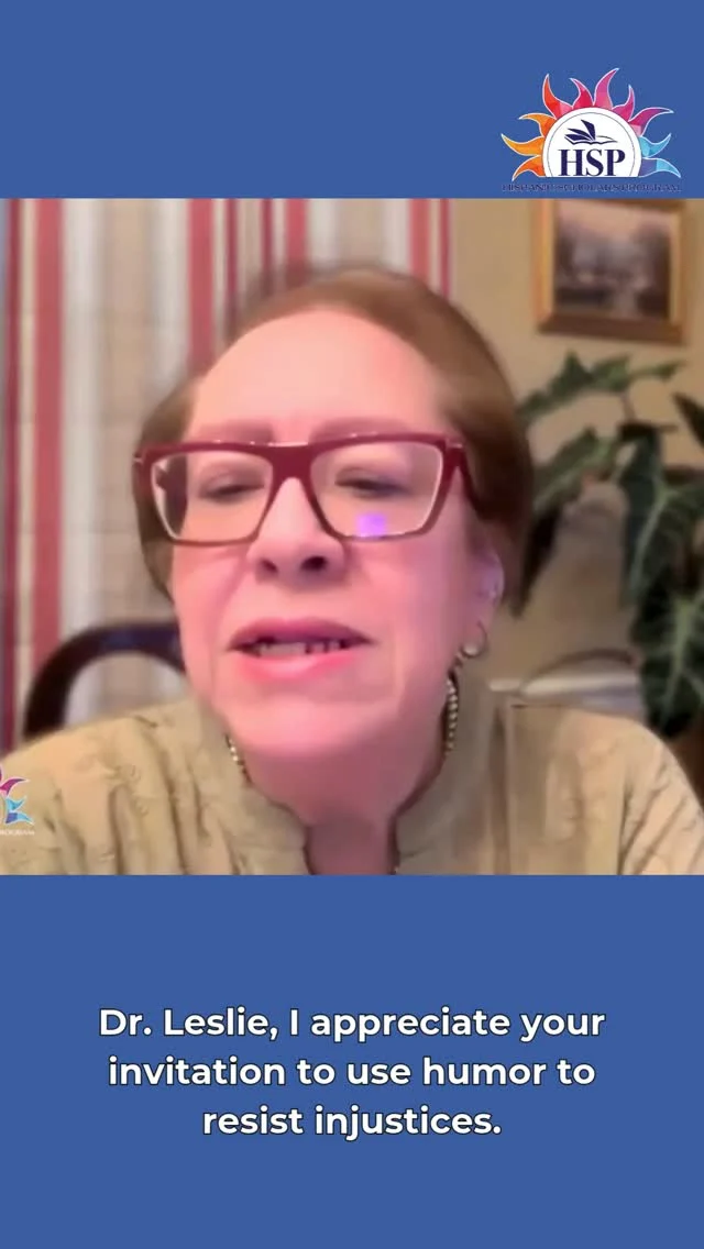 As a scholar and minister, the Rev. Dr. Leslie Díaz-Pérez embraces a pedagogy that centers humor and comedy. In this clip of the 2025 HSP Exchange on Latina leadership in the Pentecostal church, Dr. Díaz-Pérez responds to a question from the audience about the use of comedy in places of hostility and injustice. ⁠
⁠
If you're interested in leaning more about Dr. Díaz-Pérez pedagogy, watch her full interview on our YouTube channel (link in bio)